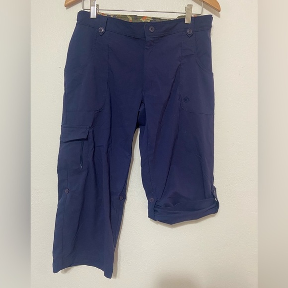 Magellan women's 10 outdoor convertible roll up capri hiking multipurpose EUC - Picture 6 of 8